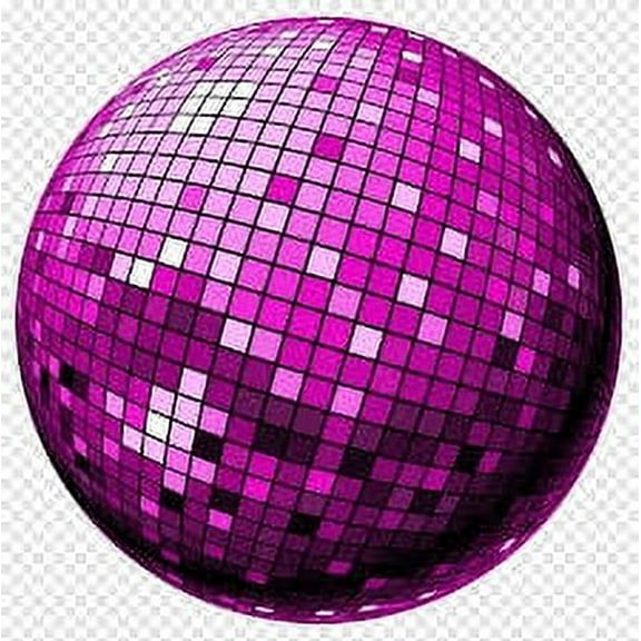 Two Inch Mirror Disco Ball Purple