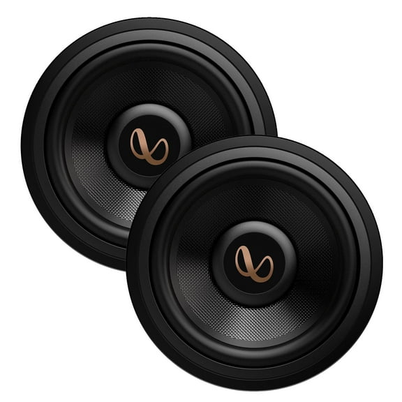 Two Infinity KAPPA103WDSSI 10" high-performance car audio subwoofer