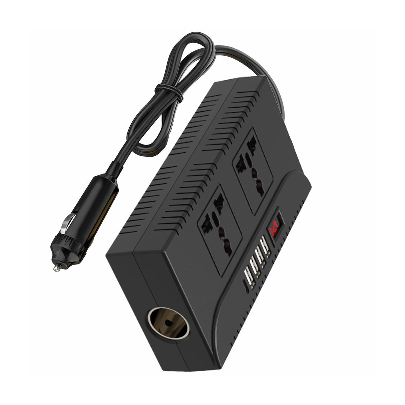 Two Input Car Power Inverters 12V 24V to 110V 220V AC Outlet for Home Appliances and Outdoor Equipment
