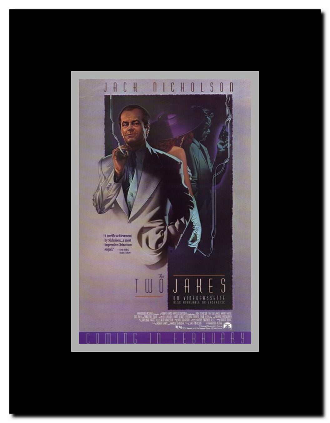 Two Jakes Framed Movie Poster