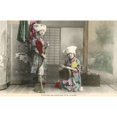 thumbnail image 1 of Two Japanese Women Cleaning A Geisha House Poster Print By Mary Evans Grenville Collins Postcard Collection, 1 of 3
