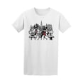 thumbnail image 1 of Two Jazz Men Play In New York Tee Men's -Image by Shutterstock, 1 of 2