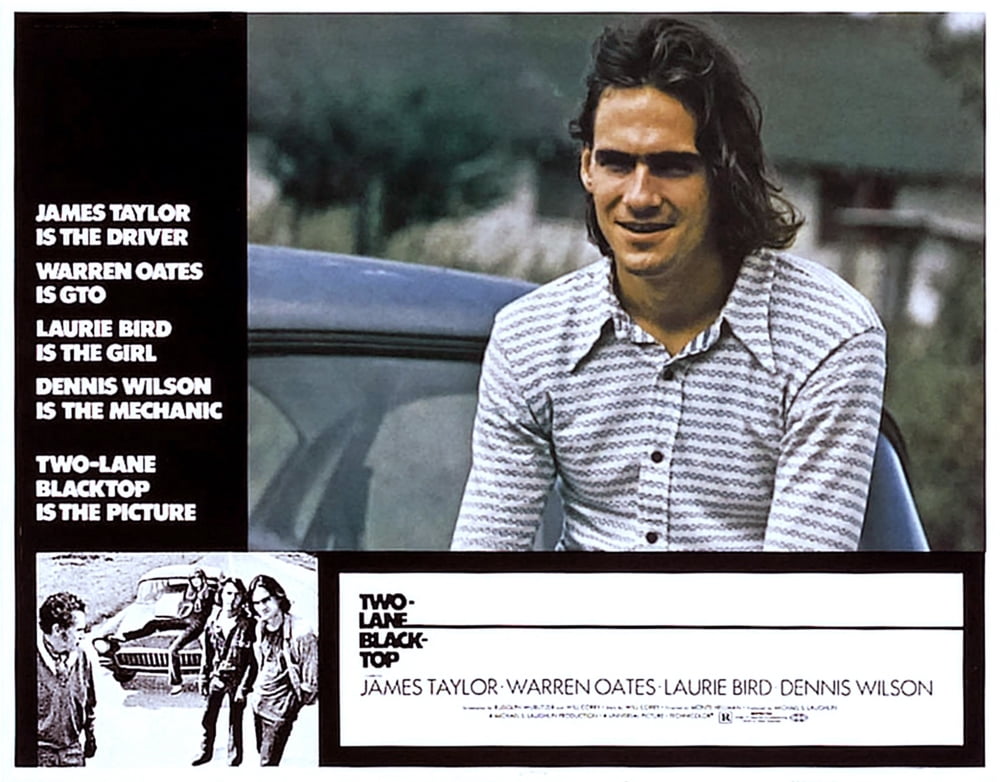 Two-Lane Blacktop Canvas Art - (28 x 22)