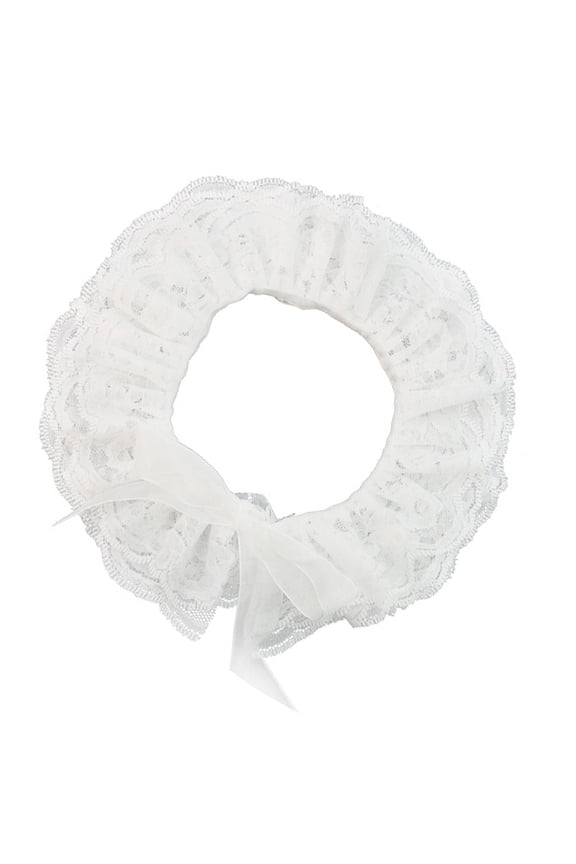 Two Layer Trim Neckpiece With Mixture Clip For Elegant Outfits And Costume Incidents