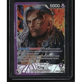 Two Legends King (OP08-057) Parallel One Piece Near Mint Or Better Trading Card