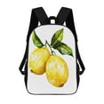 thumbnail image 1 of Two Lemons With Leaves Large Capacity Backpacks For Teenagers Travel Bags Casual 17In Backpack, 1 of 7