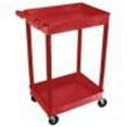 thumbnail image 1 of Two Level Serving Cart - Red, 1 of 1