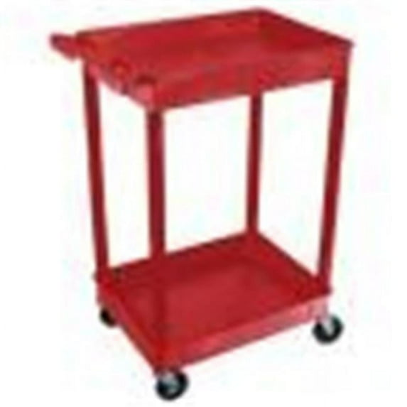 Two Level Serving Cart - Red