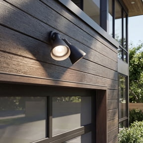 Two-Light Adjustable Swivel Flood Light
