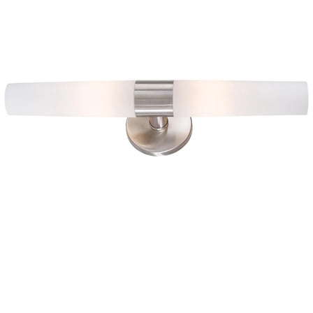 George Kovacs 2-Light 60W Bathroom Vanity Light P5042-144 Steel Modern Fixture