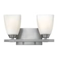 thumbnail image 1 of Hinkley Lighting 51352BN Jordan 2 Light Bathroom Lighting in Brushed Nickel,, 1 of 2