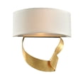 thumbnail image 1 of 312421-Allegri Lighting-Avalon - Two Light Right Wall Bracket   Roman Gold Finish with White Opal Glass, 1 of 1