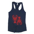 thumbnail image 1 of Two Lobsters - Women's Racerback Tank, 1 of 13