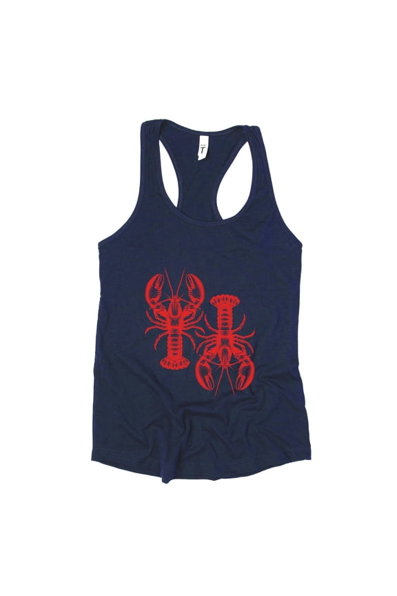 Two Lobsters - Women's Racerback Tank