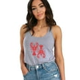 thumbnail image 1 of Two Lobsters - Women's Racerback Tank, 1 of 13