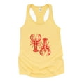 thumbnail image 1 of Two Lobsters - Women's Racerback Tank, 1 of 13