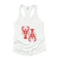 thumbnail image 1 of Two Lobsters - Women's Racerback Tank, 1 of 13