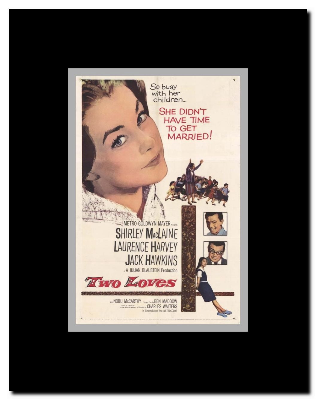 Two Loves Framed Movie Poster