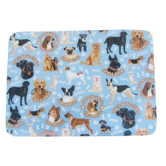 Two Lumps Of Sugar Man's Best Friend Set of 4 Placemats