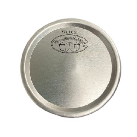 Two Lumps of Sugar Mouth Jars Canning Lids, One Size, Aluminum (Pack of 32)