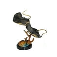 thumbnail image 1 of Nifao Two Manta Ray Raging Bronze Statue – Home Office Decor Sculpture, 17"L x 12"W x 22"H, 1 of 15