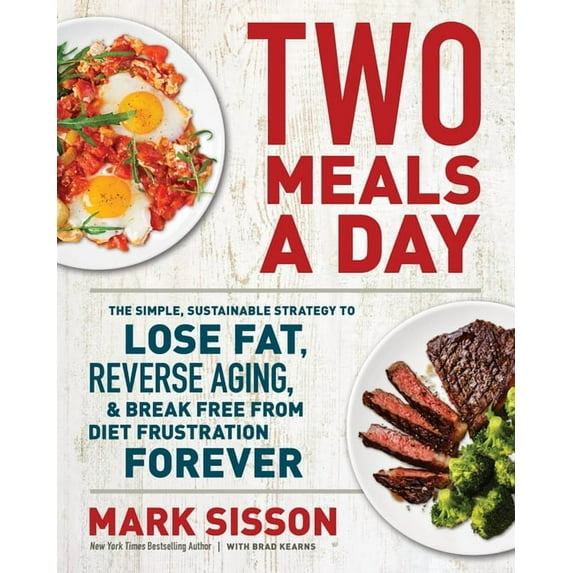 Two Meals a Day: The Simple, Sustainable Strategy to Lose Fat, Reverse Aging, and Break Free from Diet Frustration Forev, (Hardcover)