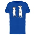 thumbnail image 1 of Two Meerkats Cartoon Tee Men's -Image by Shutterstock, 1 of 2