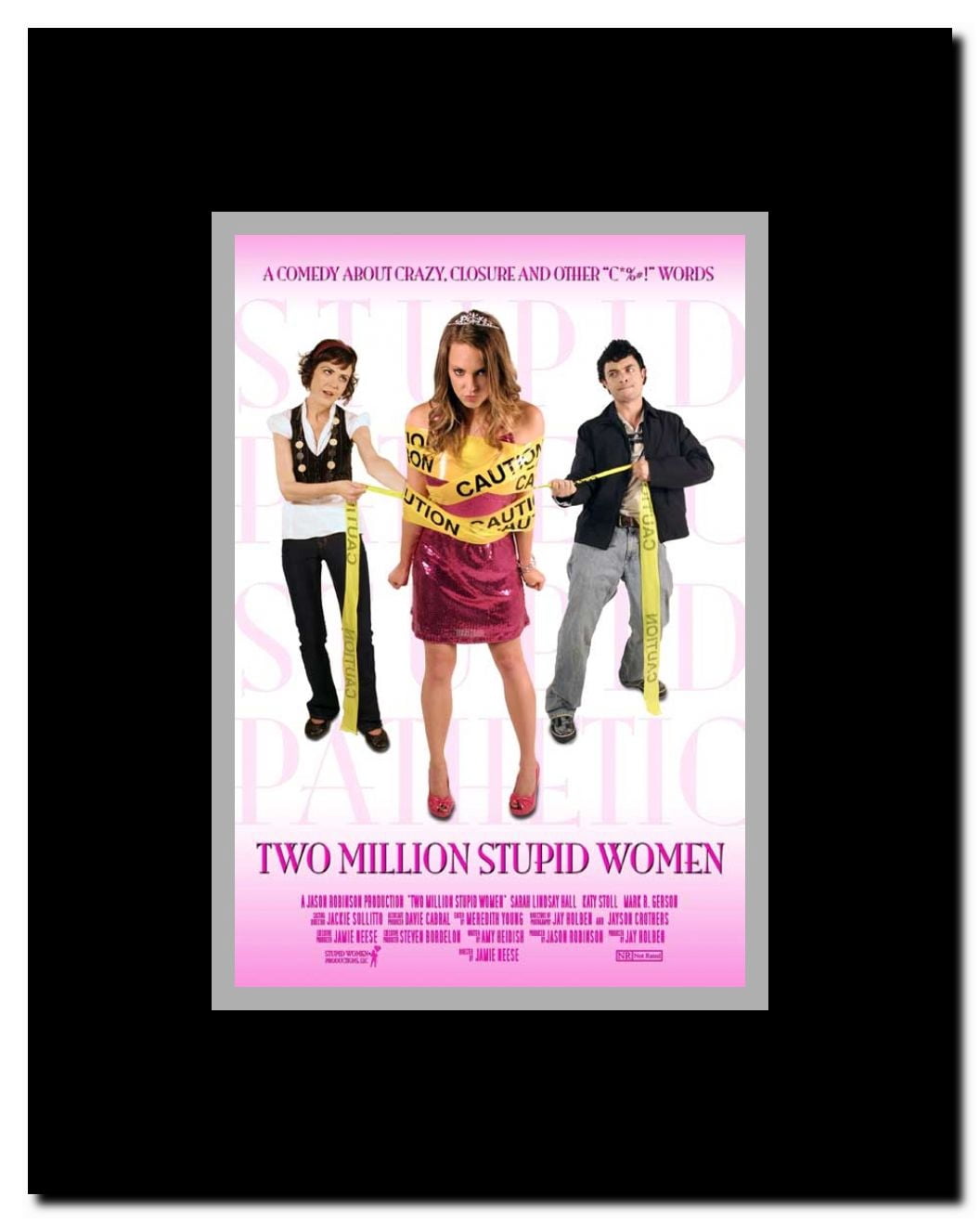 Two Million Stupid Women Framed Movie Poster