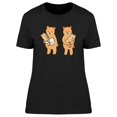thumbnail image 1 of Two Mother Bears With Cubs T-Shirt Women -Image by Shutterstock, Female Large, 1 of 2
