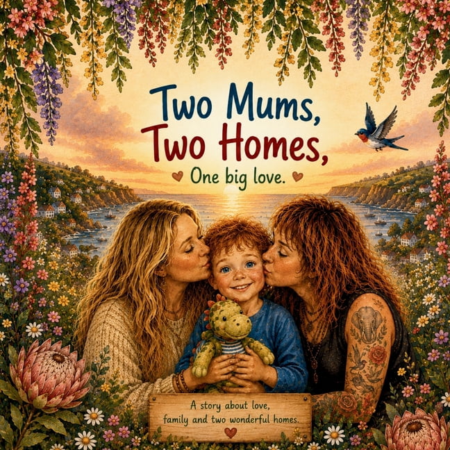 Two Mums, Two Homes: One Big Love, (Paperback)