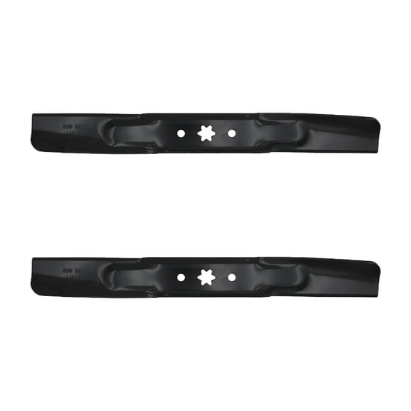 RAParts Two New Lawn Mower Blades Fits Cub Cadet RZT42 XT1-LT42 XT2-LX42 Replaces 942-04308