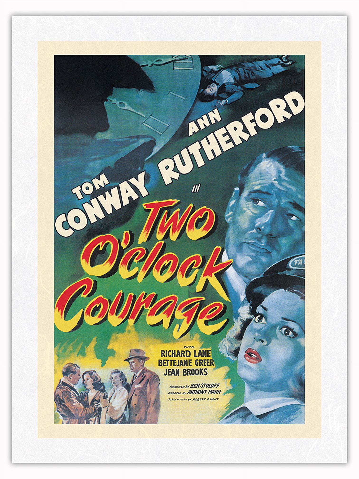 Two O'clock Courage - Starring Tom Conway Ann Rutherford - Vintage Film ...
