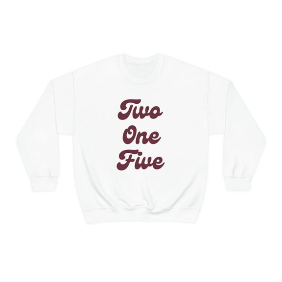 Two One Five Unisex Crewneck Sweatshirt
