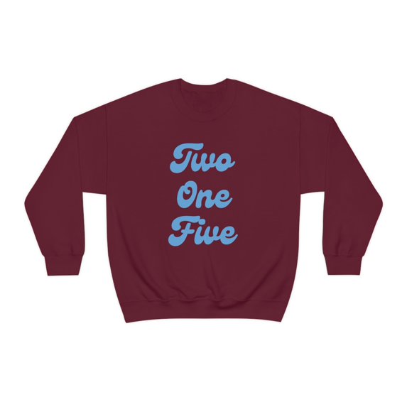 Two One Five Unisex Crewneck Sweatshirt