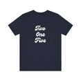 thumbnail image 1 of Two One Five Unisex Jersey Short Sleeve T-shirt, 1 of 1
