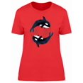 thumbnail image 1 of Two Orcas T-Shirt Men -Image by Shutterstock, Male Large, 1 of 2