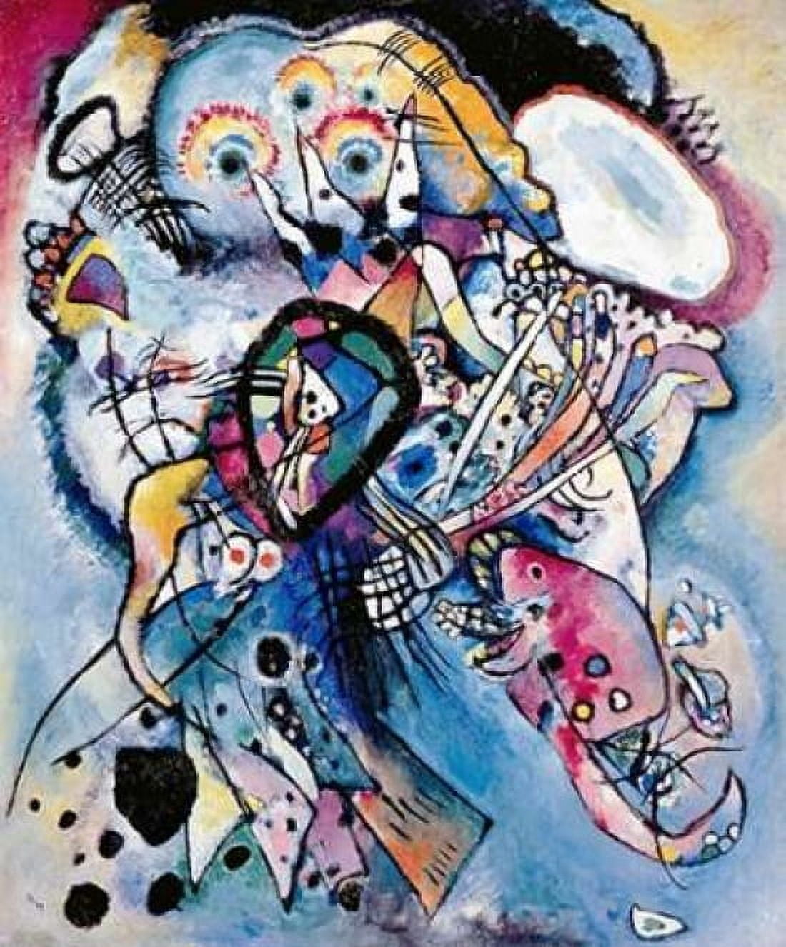 Two Ovals 1919 Canvas Art - Wassily Kandinsky (20 x 24)