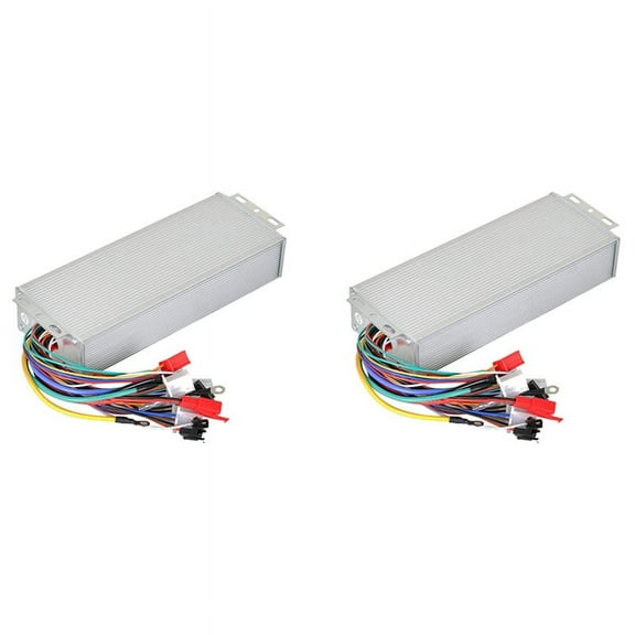 Two-Pack 48-72V 2000W DC Brushless Motor Speed Controller for E-Bike or Scooter