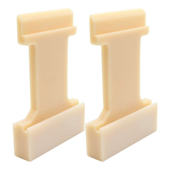 Two Pack Composite Board Installation Tool With Tappings Block And Angled Slots For Laminate Flooring