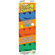 Two Pack Scrub Daddy Pack 6 Count Colors Flexible Non Scratch 3X2 Sponges