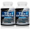 thumbnail image 1 of Two Pack - T5X Extreme Testosterone Booster for Men Sexual Potency Increase Testosterone 30% 360 Capsules, 1 of 8