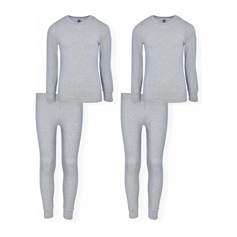 Two Pack of Athletic Works Girls Super Soft Long Sleeve Top and