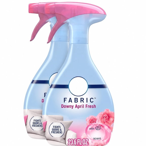 Two Pack of Fabric Refresher Spray, April Fresh Scent, 23.6 Ounce Bottles