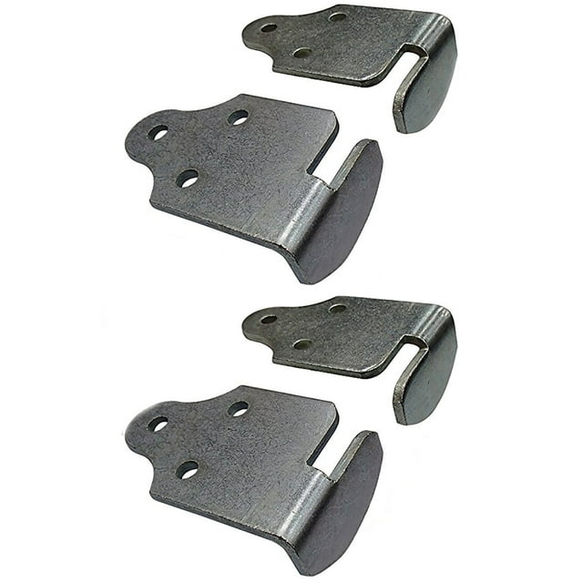 Two Pair Stake Rack Connector Trailer Side Panel Corner Bracket