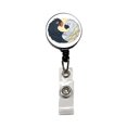 thumbnail image 1 of Two Parrots Yin Yang Retractable Reel ID Badge Key Card Name Tag Holder with Clip, 1 of 7