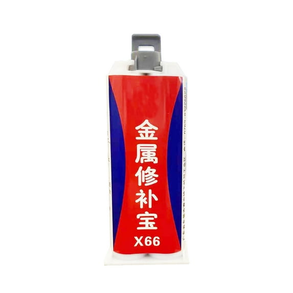 Two-Part Epoxy Metal Repair Adhesive Glue Strong Bond Waterproof High Temperature Resistant For Diy Fixes 3.4Oz