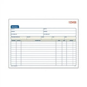 "Two-Part Invoice Book, Two-Part Carbonless, 5.56 X 8.44, 1/page, 50 Forms | Bundle of 10 Each"