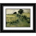 thumbnail image 1 of Two People in a Field 2x Matted 24x20 Black Ornate Framed Art Print by Renoir, Pierre-Auguste, 1 of 2