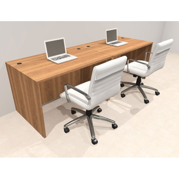 Two Person Modern No Panel Office Workstation Desk Set, #OT-SUS-SPN1