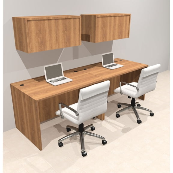 Two Person Modern No Panel Office Workstation Desk Set, #OT-SUS-SPN26